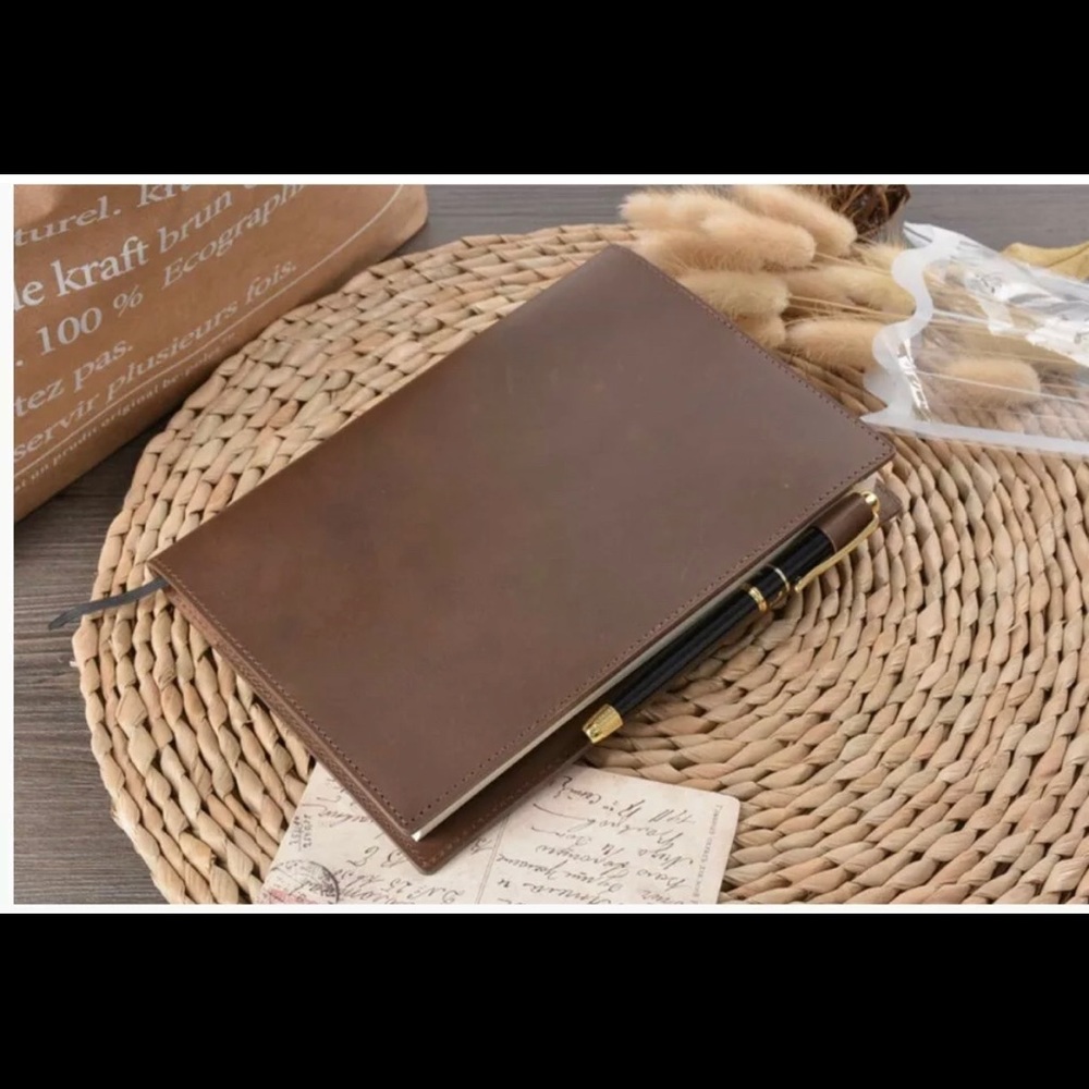 Asian Vintage Travelers Notebook B6 Slim leather Cover